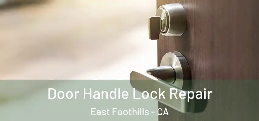 Door Handle Lock Repair East Foothills - CA