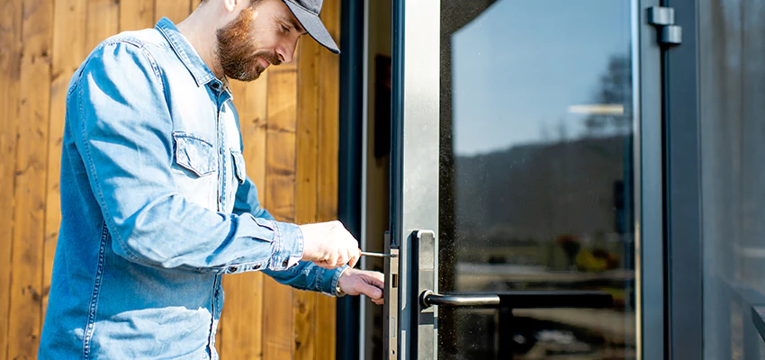 Frameless Glass Storefront Door Locks Replacement in East Foothills, CA